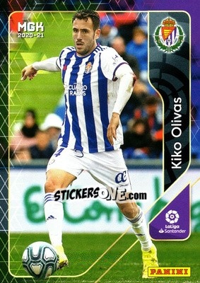 Cromo Kiko Olivas - Liga 2020-2021. Megacracks - Panini