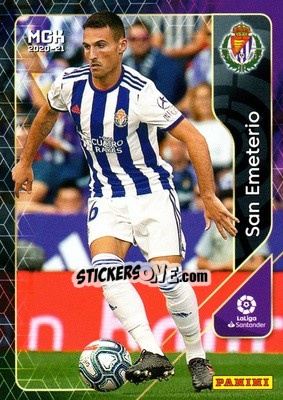 Sticker San Emeterio - Liga 2020-2021. Megacracks - Panini