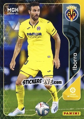Sticker Iborra - Liga 2020-2021. Megacracks - Panini