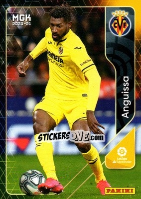 Sticker Anguissa - Liga 2020-2021. Megacracks n. 337 - Panini