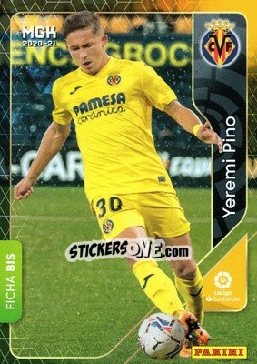 Sticker Yeremi Pino - Liga 2020-2021. Megacracks - Panini