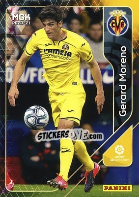Sticker Gerard Moreno - Liga 2020-2021. Megacracks n. 342 - Panini
