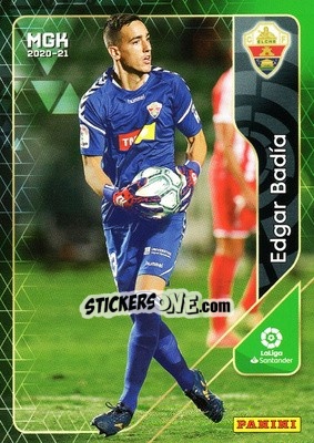 Sticker Edgar Badia - Liga 2020-2021. Megacracks - Panini