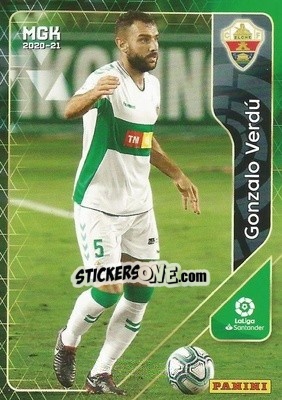 Sticker Gonzalo Verdú - Liga 2020-2021. Megacracks - Panini