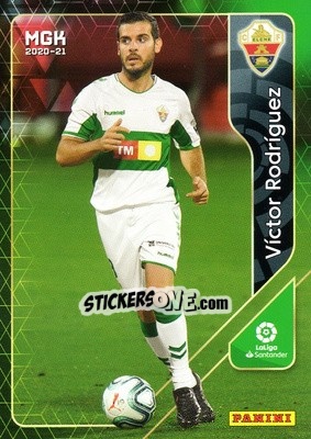 Sticker Víctor Rodríguez - Liga 2020-2021. Megacracks - Panini