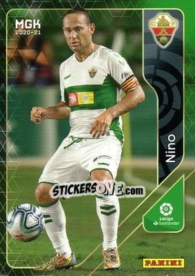 Sticker Nino - Liga 2020-2021. Megacracks - Panini