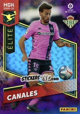 Sticker Canales - Liga 2020-2021. Megacracks - Panini