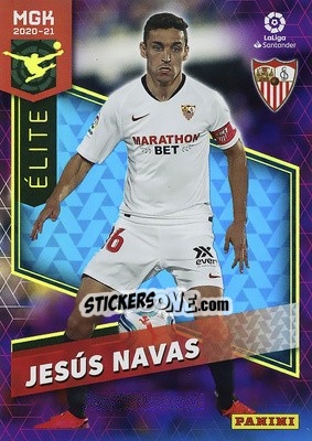 Figurina Jesús Navas - Liga 2020-2021. Megacracks - Panini