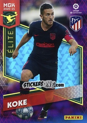 Sticker Koke - Liga 2020-2021. Megacracks n. 375 - Panini