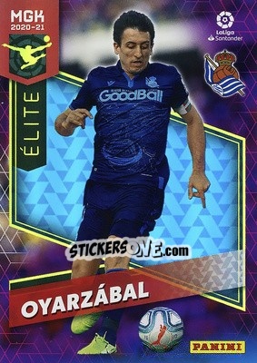 Cromo Oyarzabal - Liga 2020-2021. Megacracks n. 382 - Panini