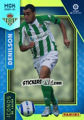 Sticker Denilson - Liga 2020-2021. Megacracks - Panini