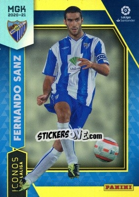 Sticker Fernando Sanz - Liga 2020-2021. Megacracks - Panini