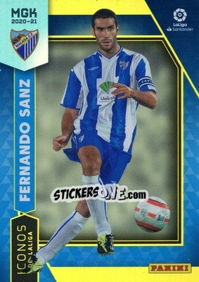 Cromo Fernando Sanz - Liga 2020-2021. Megacracks - Panini