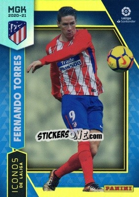 Sticker Fernando Torres - Liga 2020-2021. Megacracks n. 397 - Panini