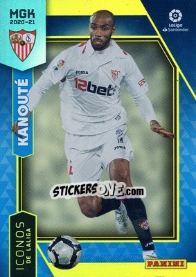 Figurina Kanouté - Liga 2020-2021. Megacracks - Panini