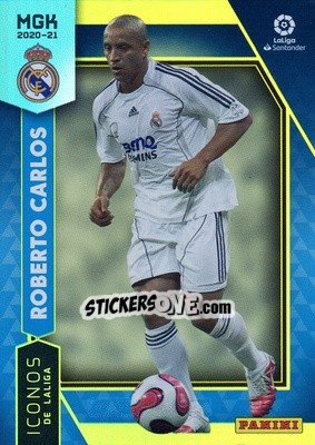 Cromo Roberto Carlos - Liga 2020-2021. Megacracks - Panini