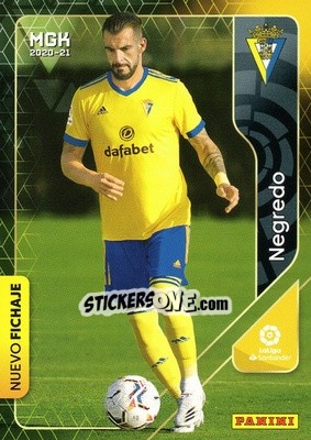 Sticker Negredo - Liga 2020-2021. Megacracks n. 417 - Panini