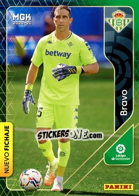 Figurina Bravo - Liga 2020-2021. Megacracks - Panini