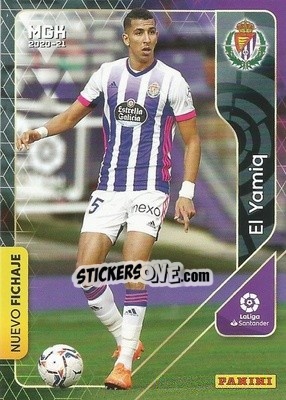 Sticker El Yamiq - Liga 2020-2021. Megacracks - Panini