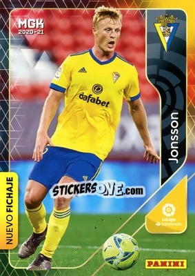 Sticker Jonsson - Liga 2020-2021. Megacracks - Panini