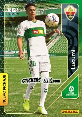 Cromo Lucumi - Liga 2020-2021. Megacracks - Panini