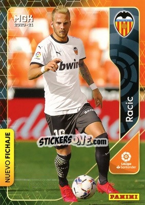 Sticker Racic - Liga 2020-2021. Megacracks - Panini