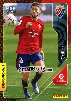 Sticker Calleri - Liga 2020-2021. Megacracks - Panini