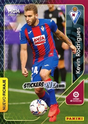 Sticker Kevin Rodrigues - Liga 2020-2021. Megacracks - Panini