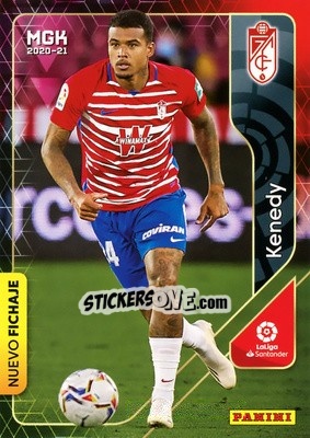 Sticker Kenedy - Liga 2020-2021. Megacracks - Panini