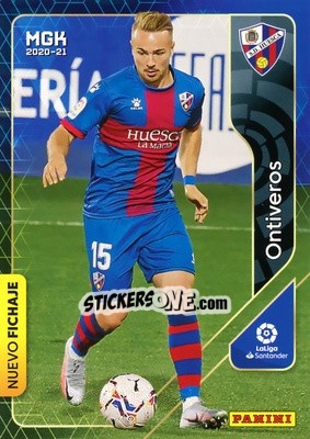 Sticker Ontiveros - Liga 2020-2021. Megacracks - Panini