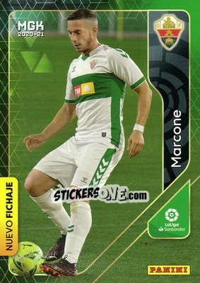 Sticker Marcone - Liga 2020-2021. Megacracks - Panini