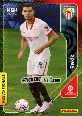 Cromo Rekik - Liga 2020-2021. Megacracks - Panini