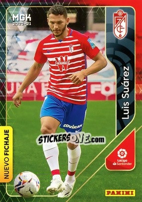 Sticker Luis Suárez - Liga 2020-2021. Megacracks - Panini