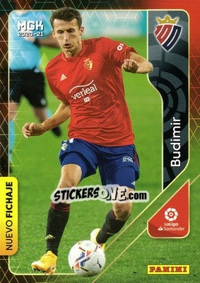 Cromo Budimir - Liga 2020-2021. Megacracks - Panini