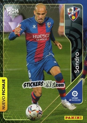 Sticker Sandro - Liga 2020-2021. Megacracks - Panini