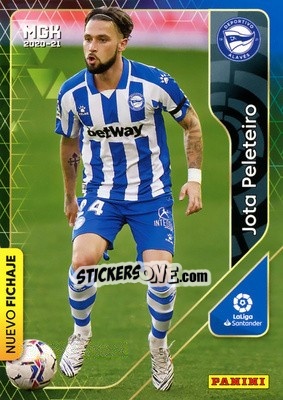 Sticker Jota Peleteiro - Liga 2020-2021. Megacracks - Panini