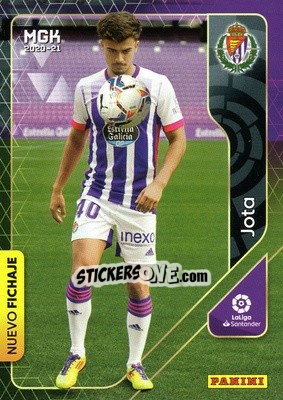 Figurina Jota - Liga 2020-2021. Megacracks - Panini