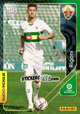 Sticker Rigoni - Liga 2020-2021. Megacracks - Panini