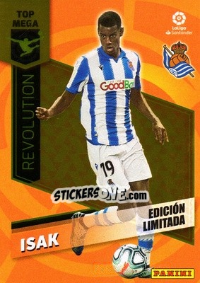 Sticker Alexander Isak - Liga 2020-2021. Megacracks n. LE-AI - Panini