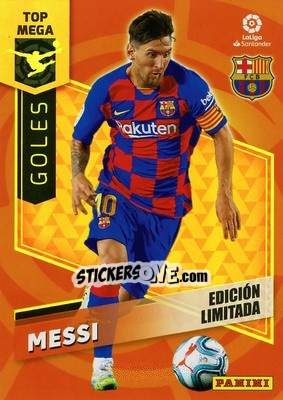 Sticker Messi - Liga 2020-2021. Megacracks - Panini