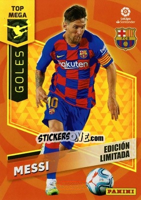 Figurina Messi - Liga 2020-2021. Megacracks - Panini