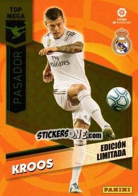 Sticker Toni Kroos - Liga 2020-2021. Megacracks - Panini
