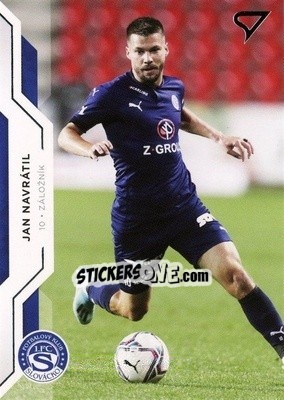 Sticker Jan Navrátil - Czech Fortuna Liga 2020-2021 n. 8 - SportZoo