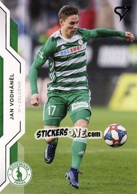 Sticker Jan Vodháněl - Czech Fortuna Liga 2020-2021 - SportZoo