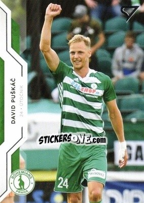 Sticker David Puškác - Czech Fortuna Liga 2020-2021 - SportZoo