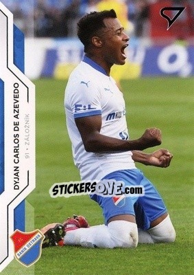 Sticker Dyjan Carlos De Azevedo - Czech Fortuna Liga 2020-2021 n. 54 - SportZoo