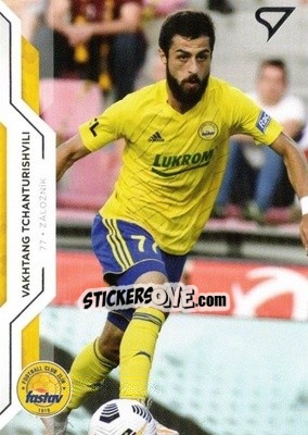 Sticker V. Tchanturishvili - Czech Fortuna Liga 2020-2021 - SportZoo