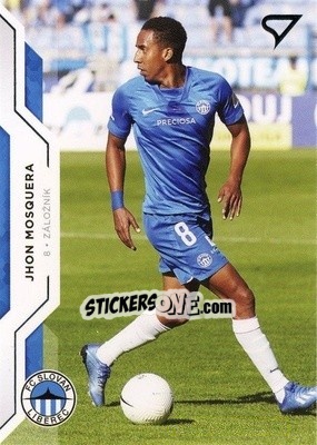 Sticker Jhon Mosquera - Czech Fortuna Liga 2020-2021 - SportZoo