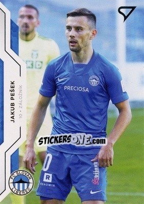 Sticker Jakub Pešek - Czech Fortuna Liga 2020-2021 n. 82 - SportZoo