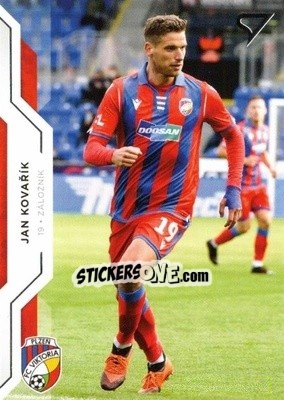 Sticker Jan Kovařík - Czech Fortuna Liga 2020-2021 - SportZoo